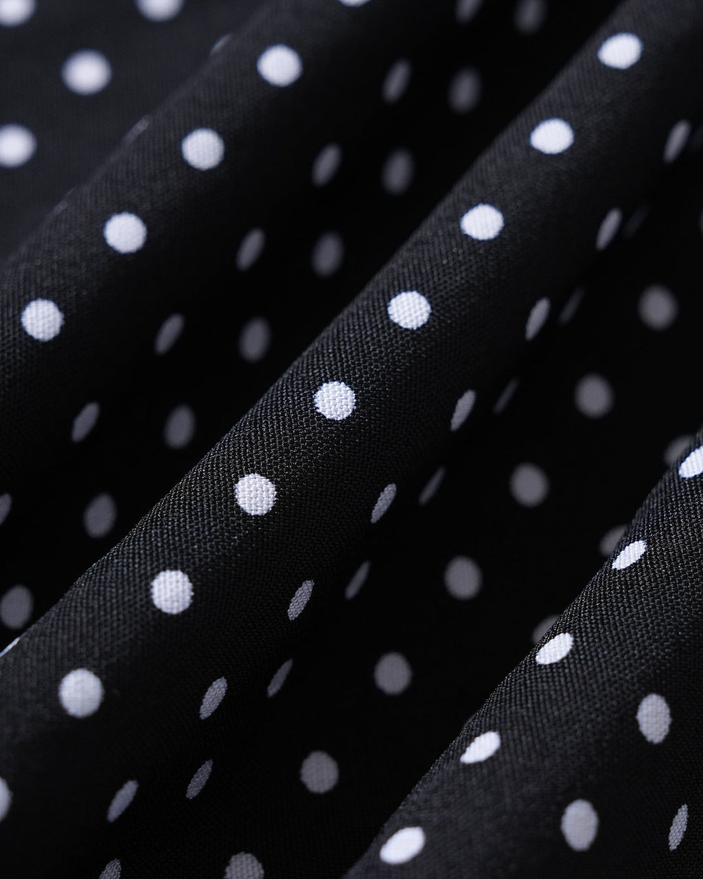 Black Halter Tie Polka Dot Maxi Dress